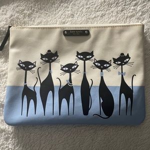 Kate Spade Black Cat Pouch